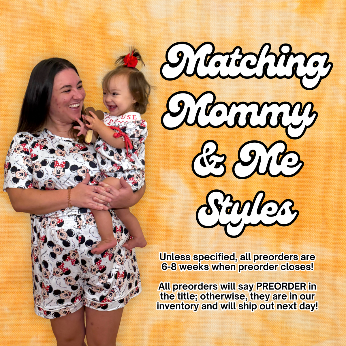 Mommy and Me Matching