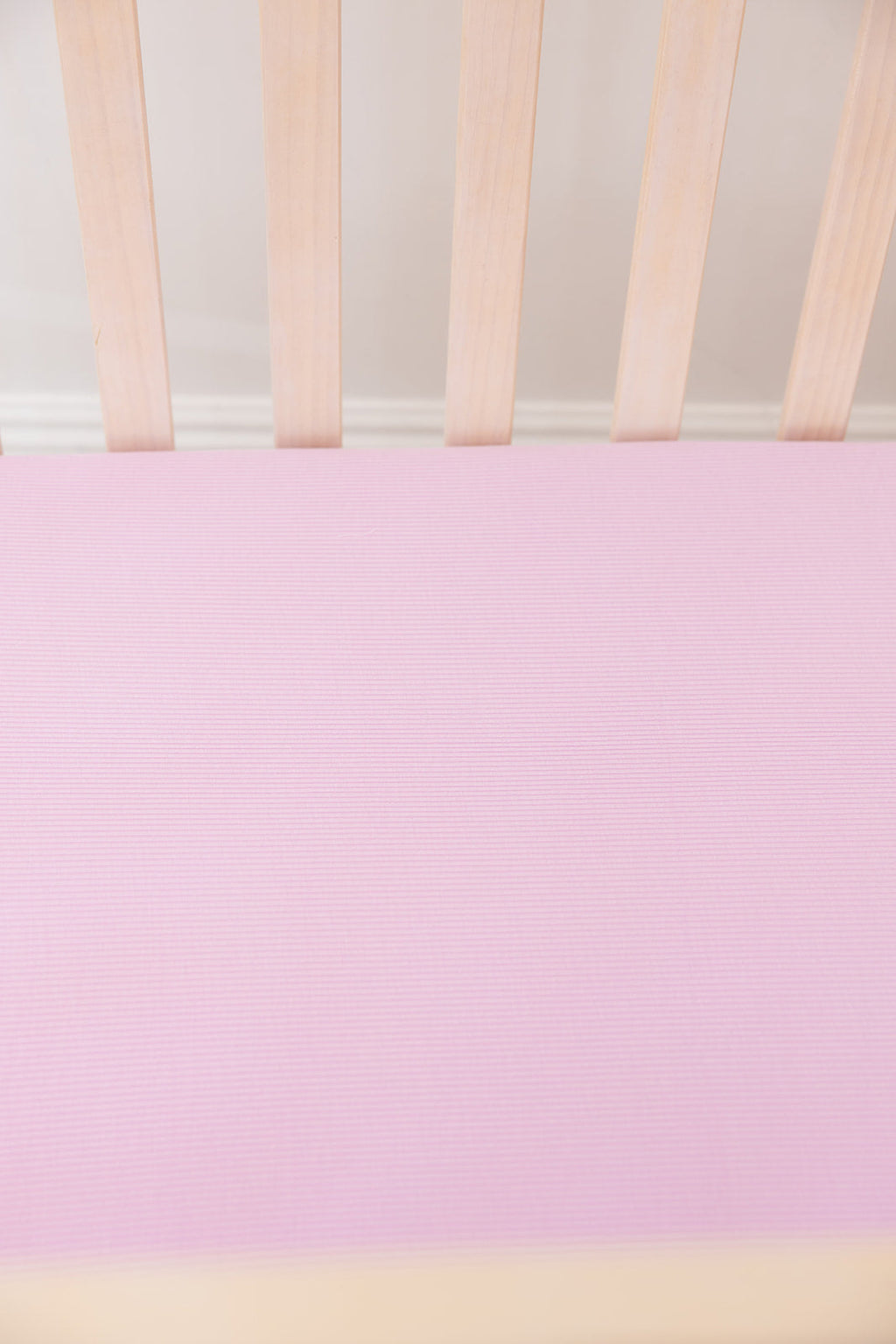 (SOLID, ribbed) Saltwater Princess - Crib Sheet