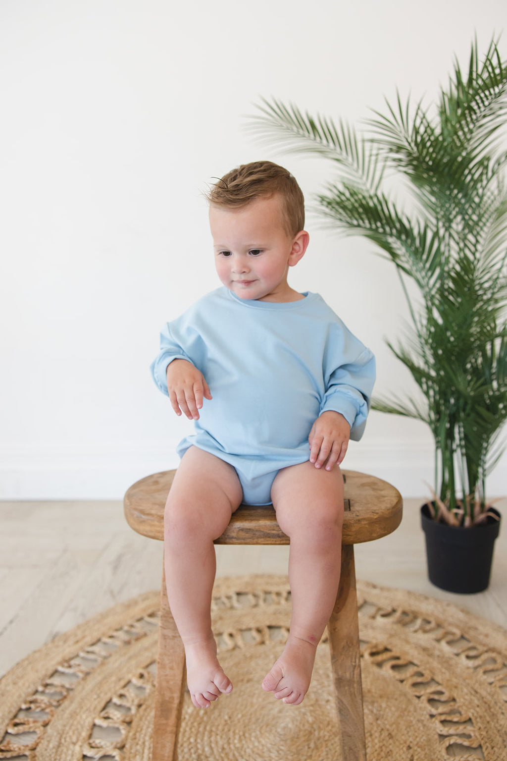 Portorosso Sky - Cloud Terry Bubble Romper
