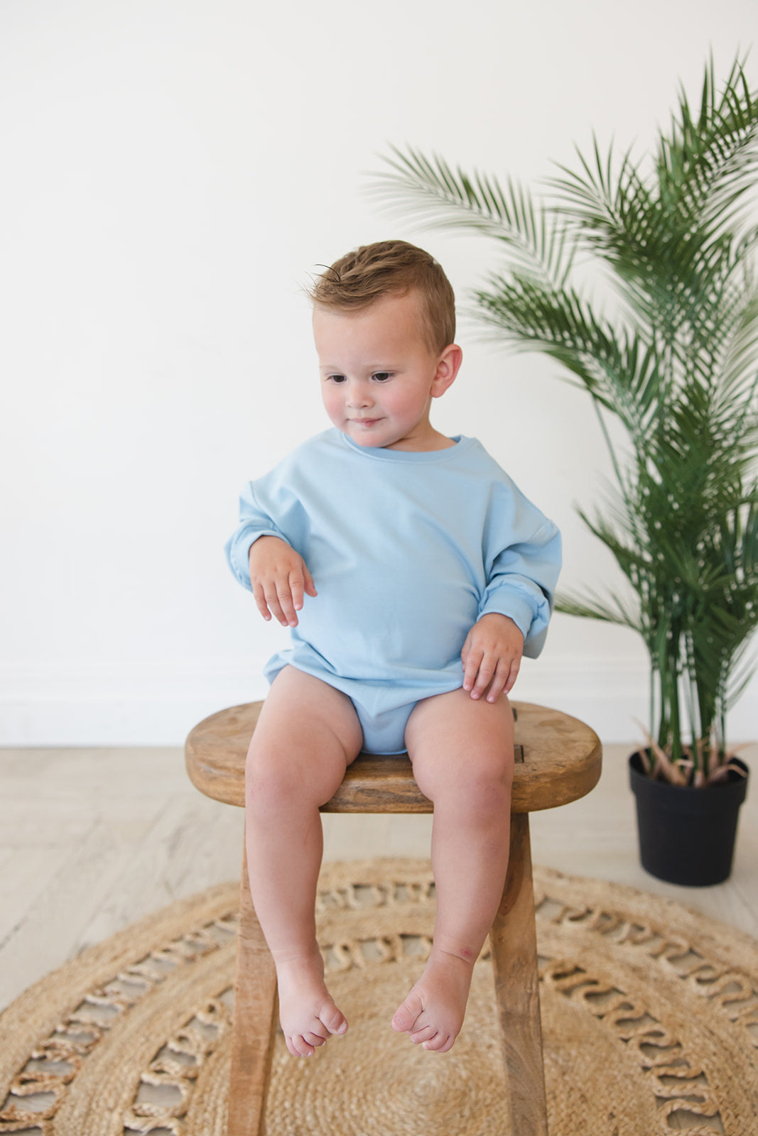 Portorosso Sky - Cloud Terry Bubble Romper