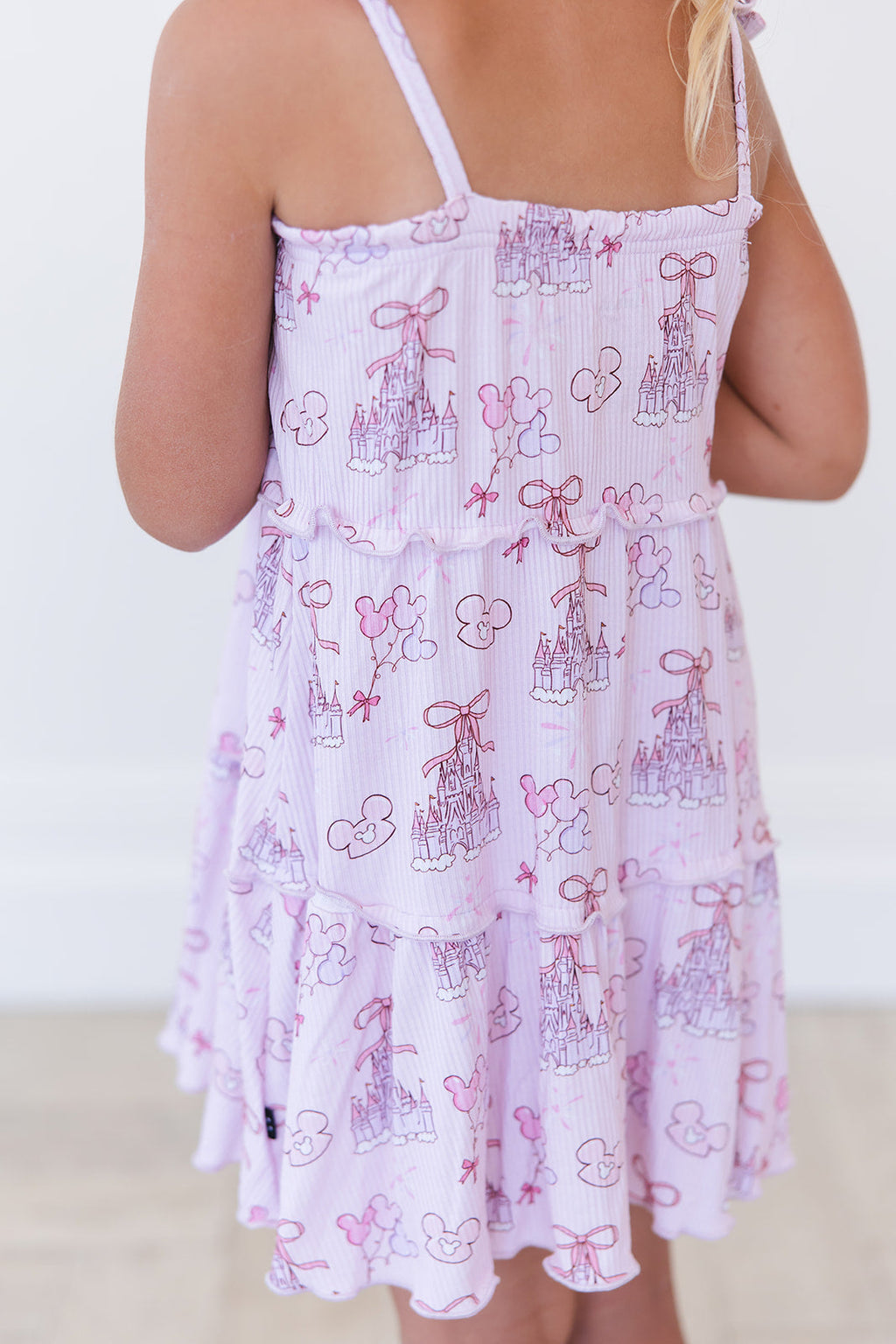 Coquette Castles (ribbed) - Tiered Dress