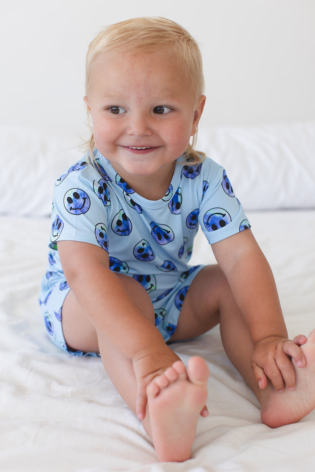 A Smile Tie Dye For - Pocket Short Set
