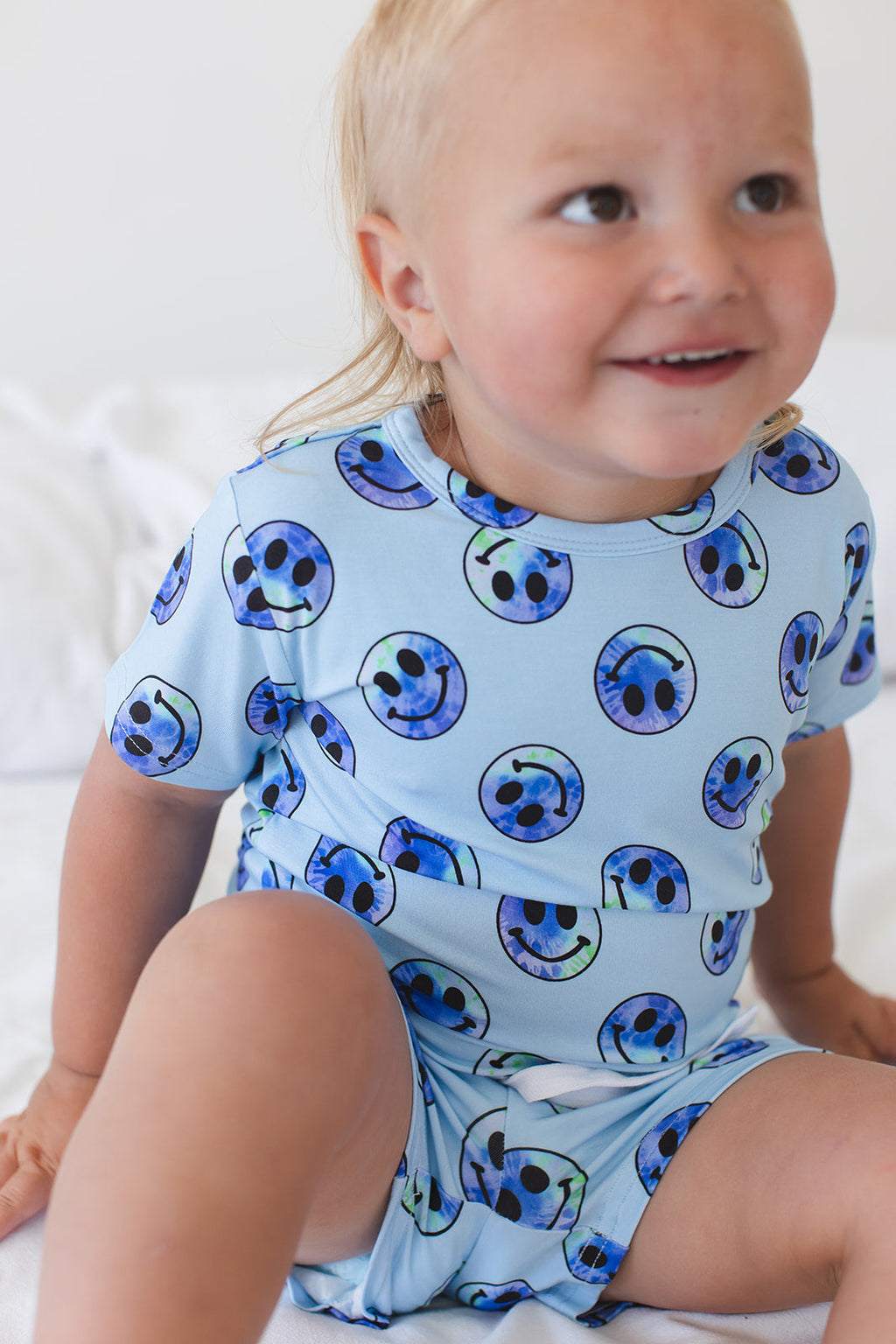 A Smile Tie Dye For - Pocket Short Set