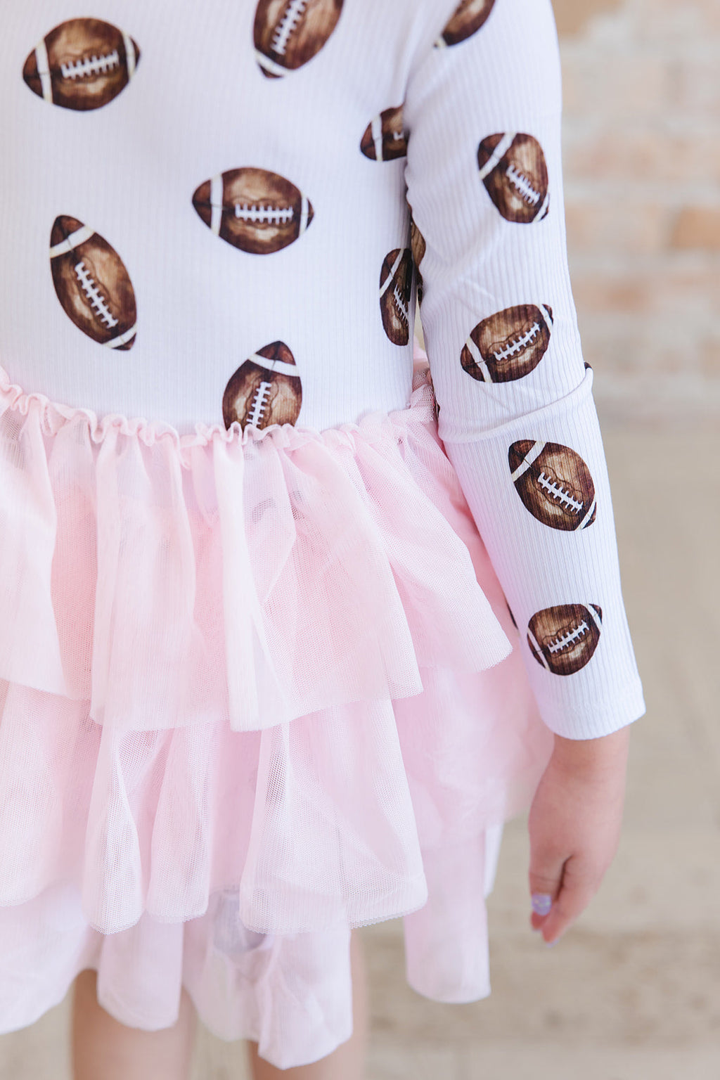 Football (ribbed) - Tutu Dress