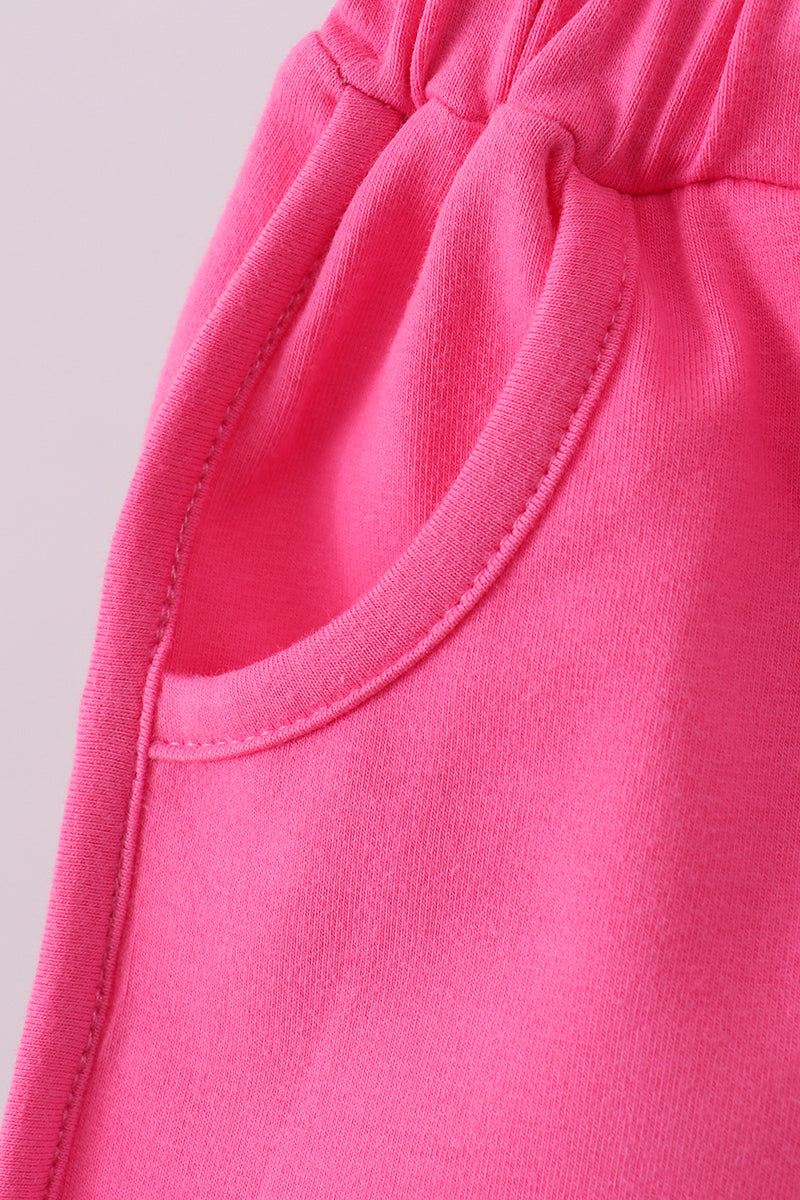 Premium Pink bow shorts