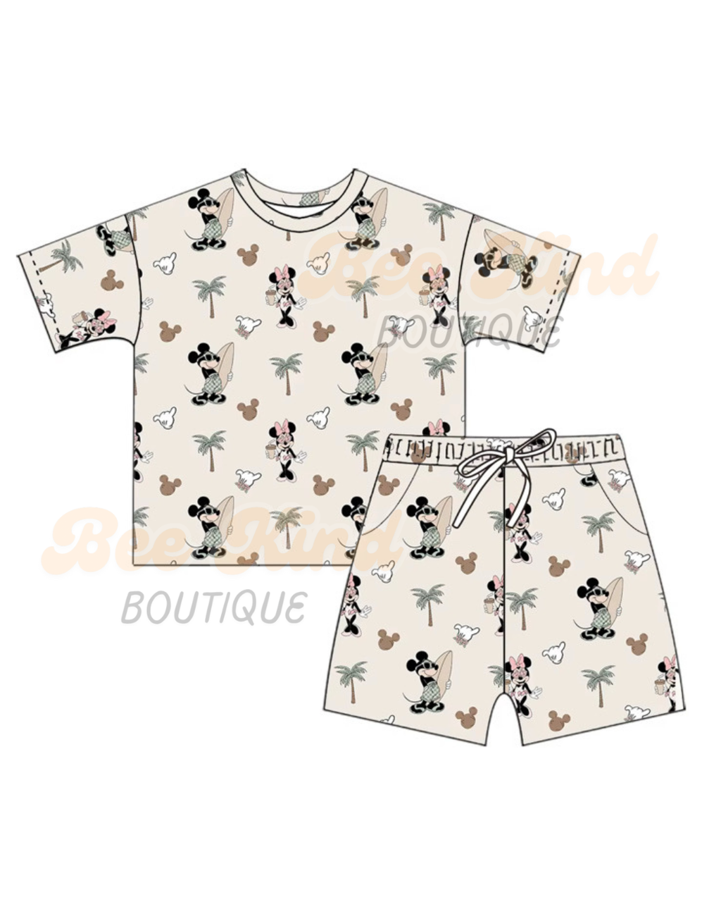 Aloha Magic 2 Piece Waffle Set (Child + Adult Sizes)