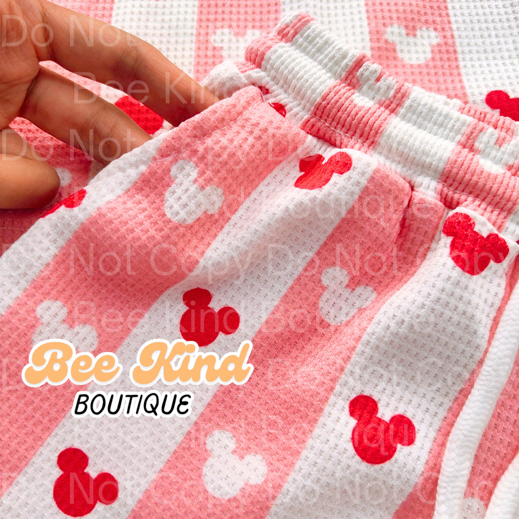 Mouse Friends 2 Piece Waffle Set (Child + Adult Sizes)
