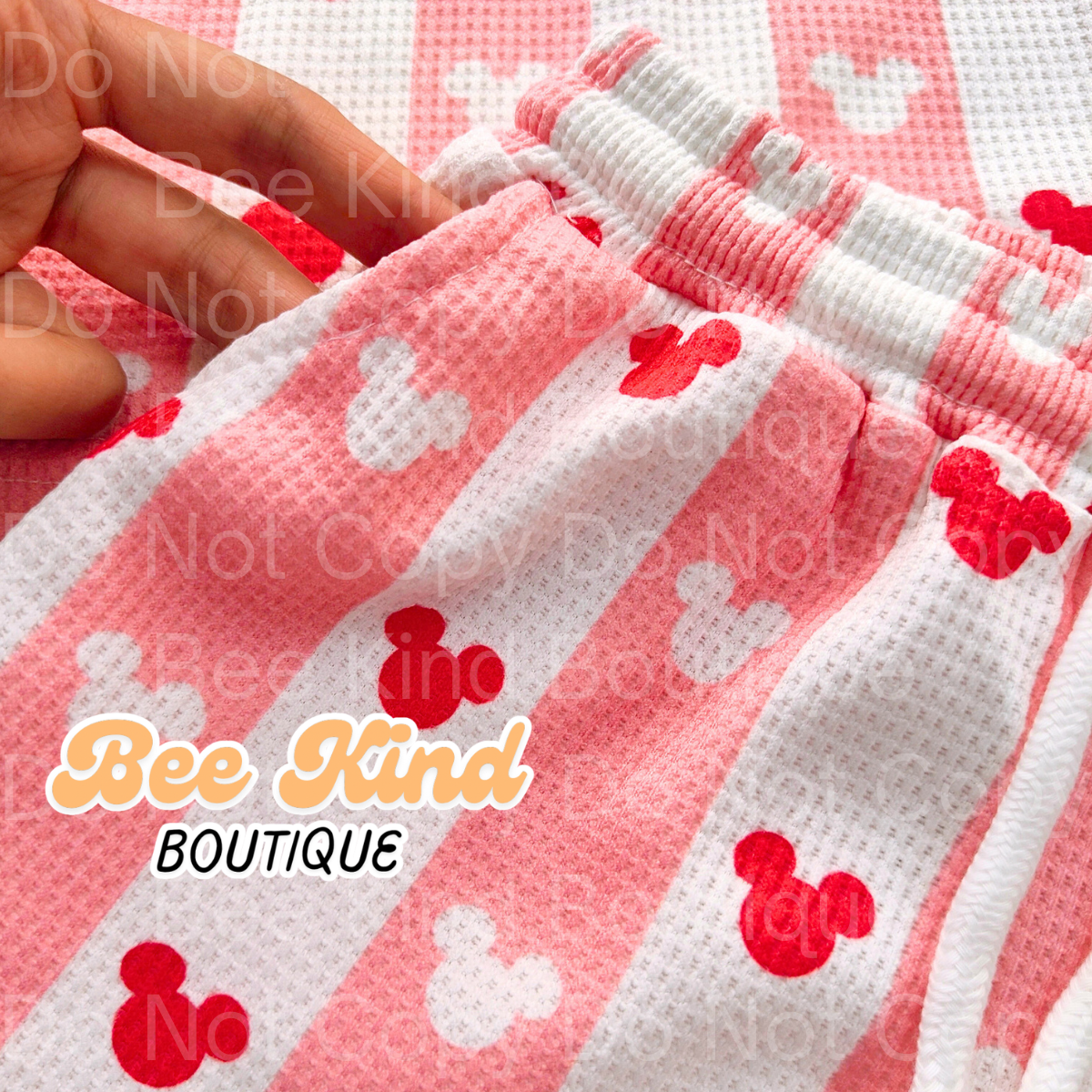 Mouse Friends 2 Piece Waffle Set (Child + Adult Sizes)