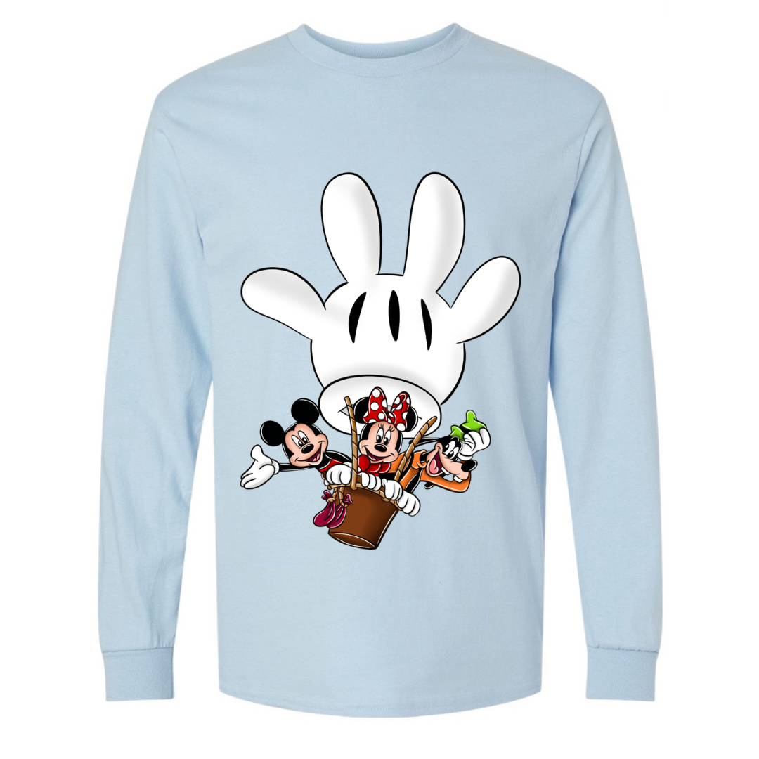 Long Sleeve Hot Air Balloon Shirt
