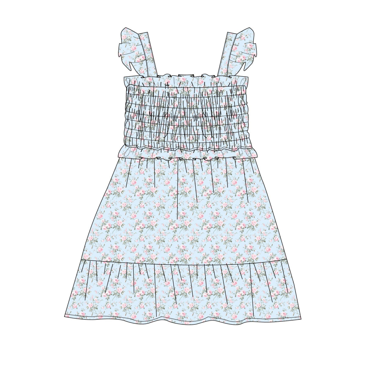 Eloise - Smocked Dress