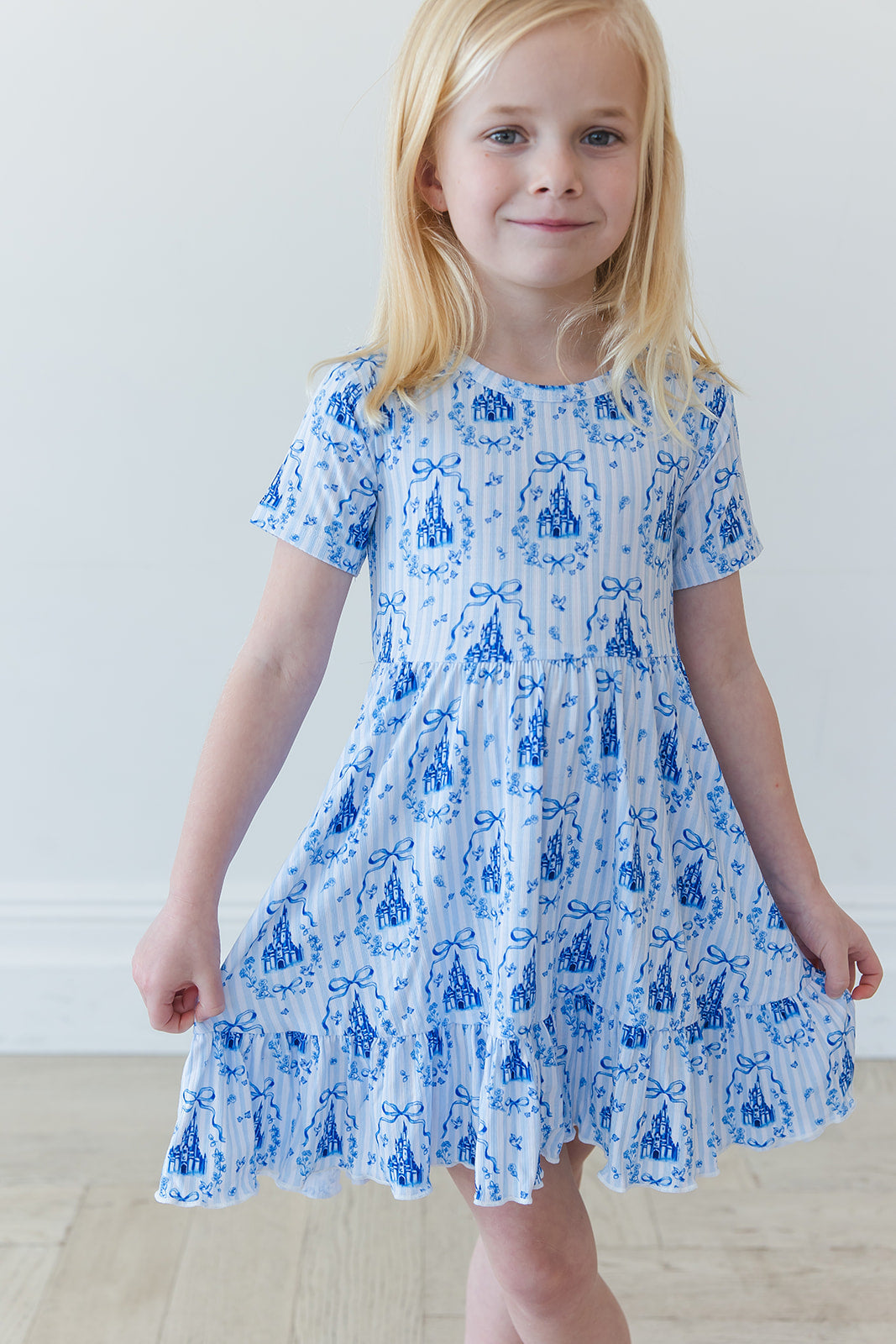 Ever After (ribbed) - Ruffle Dress