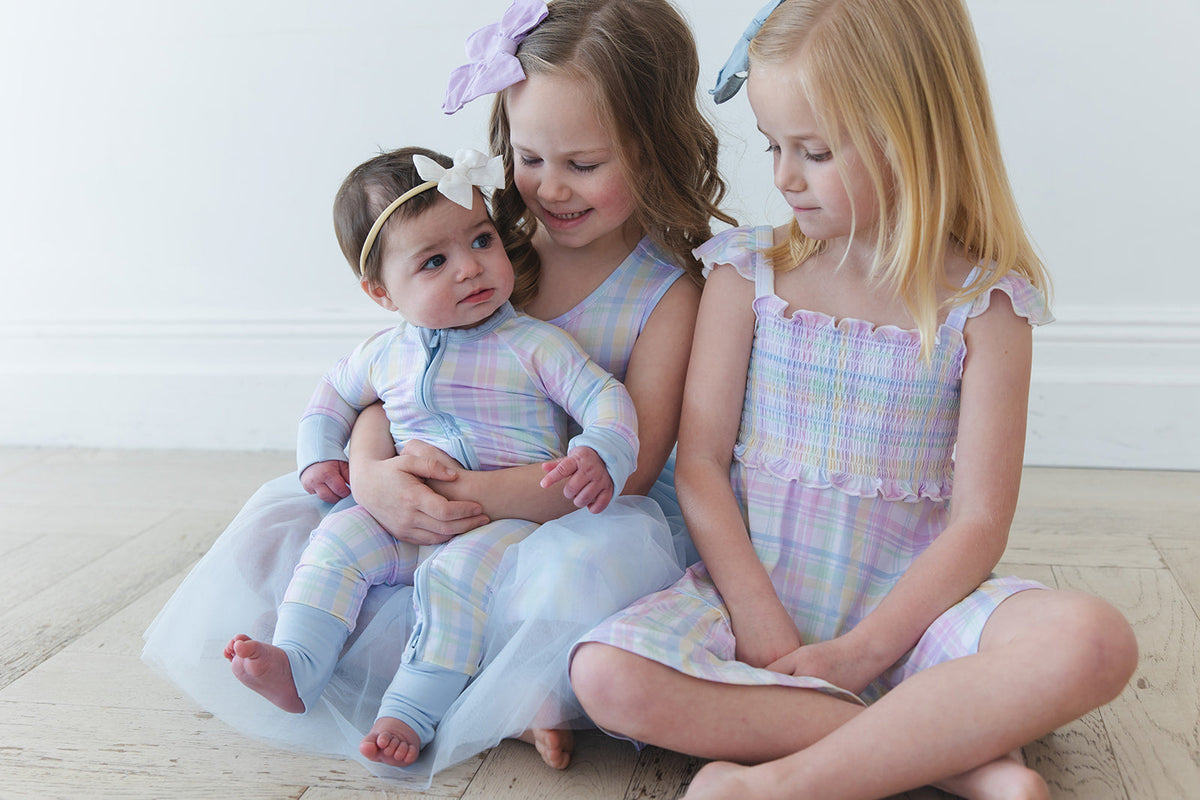 Pastel Prep - Smocked Dress