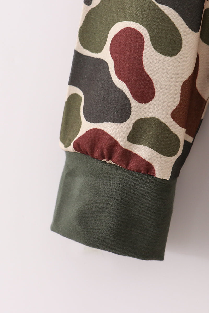 Camouflage dad&me sweatshirt