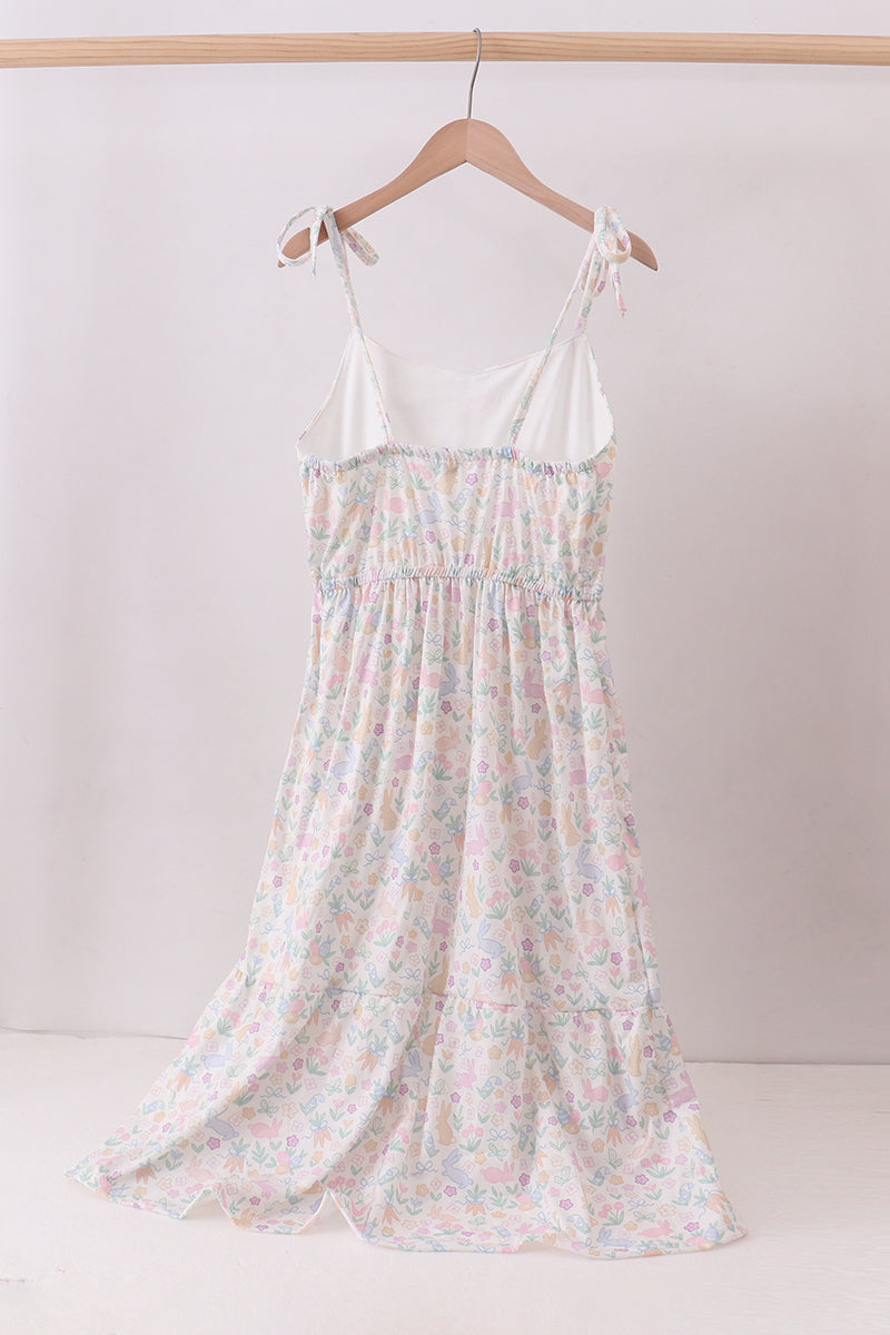 Floral print women dress