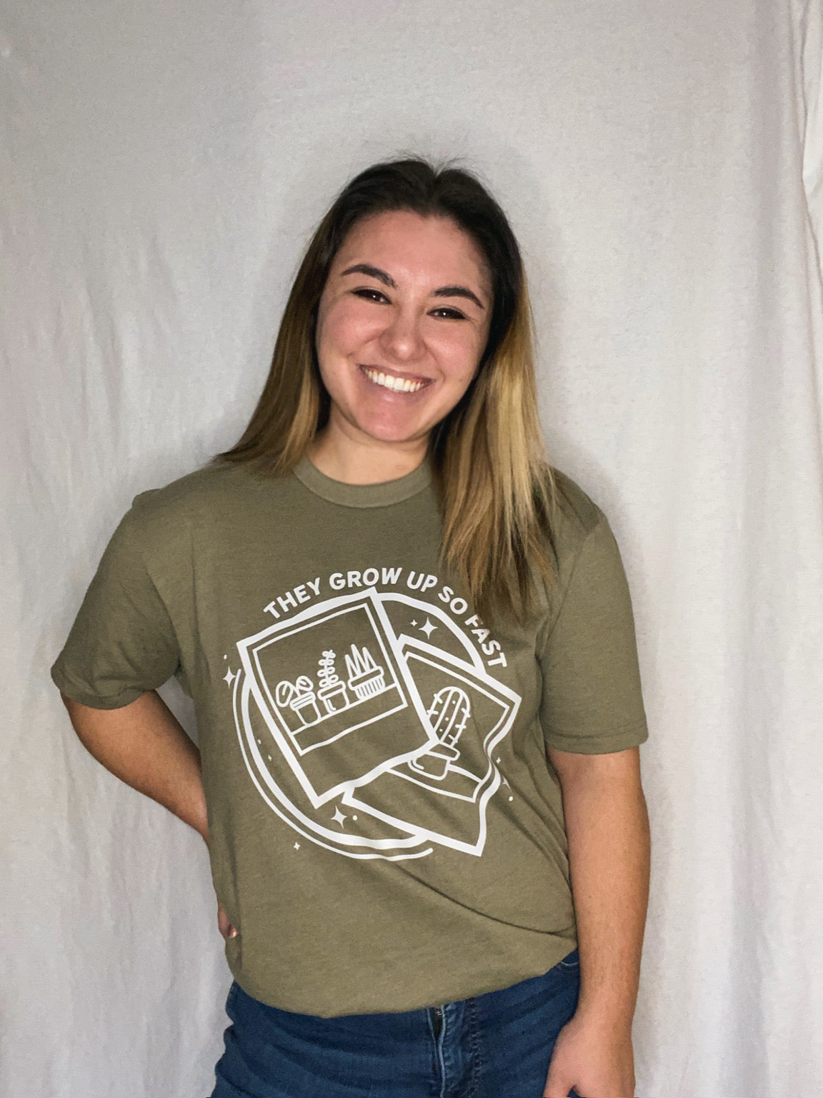 Plant Parent "They Grow Up So Fast" Adult Tee